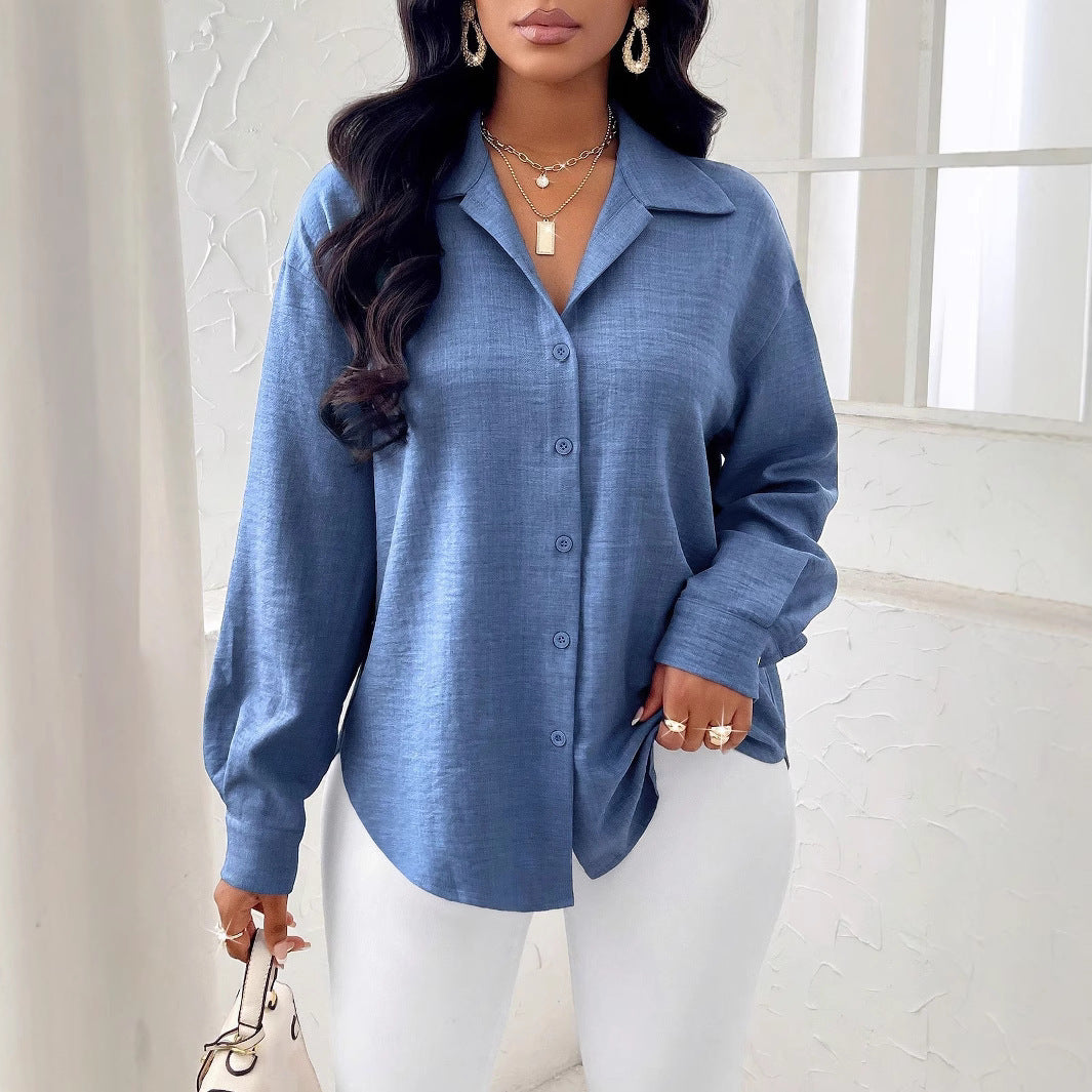 Blouse Femme Manches Longues – Style Élégant