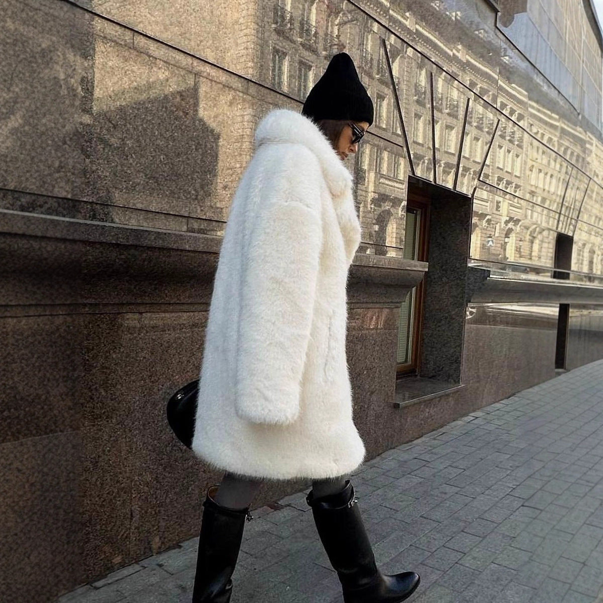 Manteau Fourrure Chic