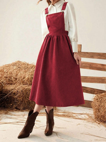 MÉLORINE — Robe Salopette Élégante