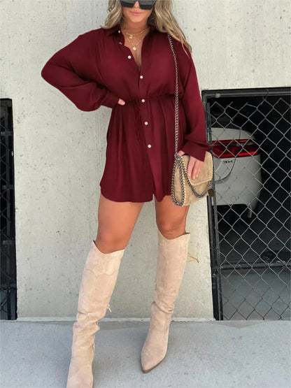 Combinaison à Lacets Femme – Style Court