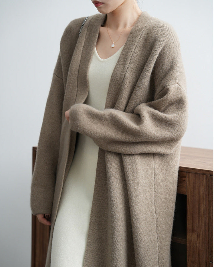 Gilet cardigan décontracté à manches longues p