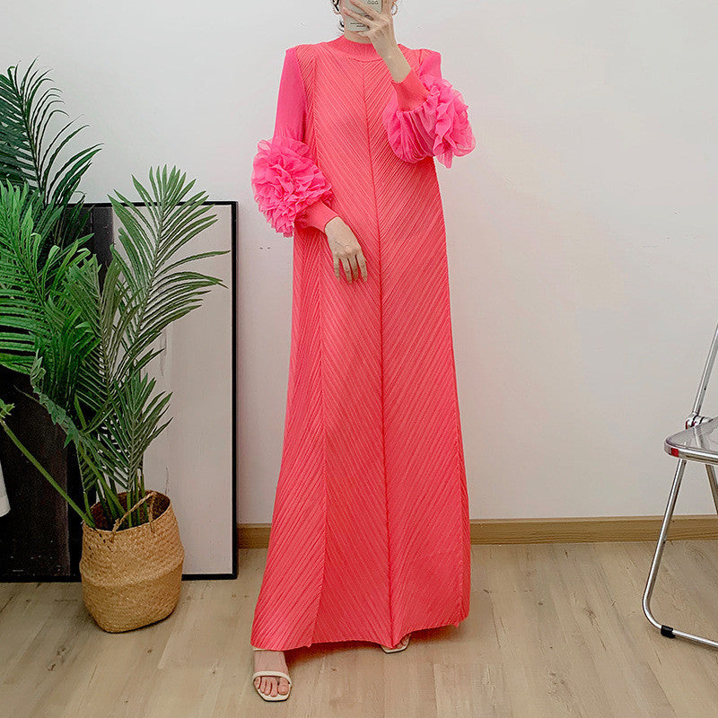 Robe Plissée Femme – Confort et Élégance