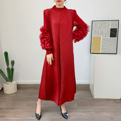 Robe Plissée Femme – Confort et Élégance
