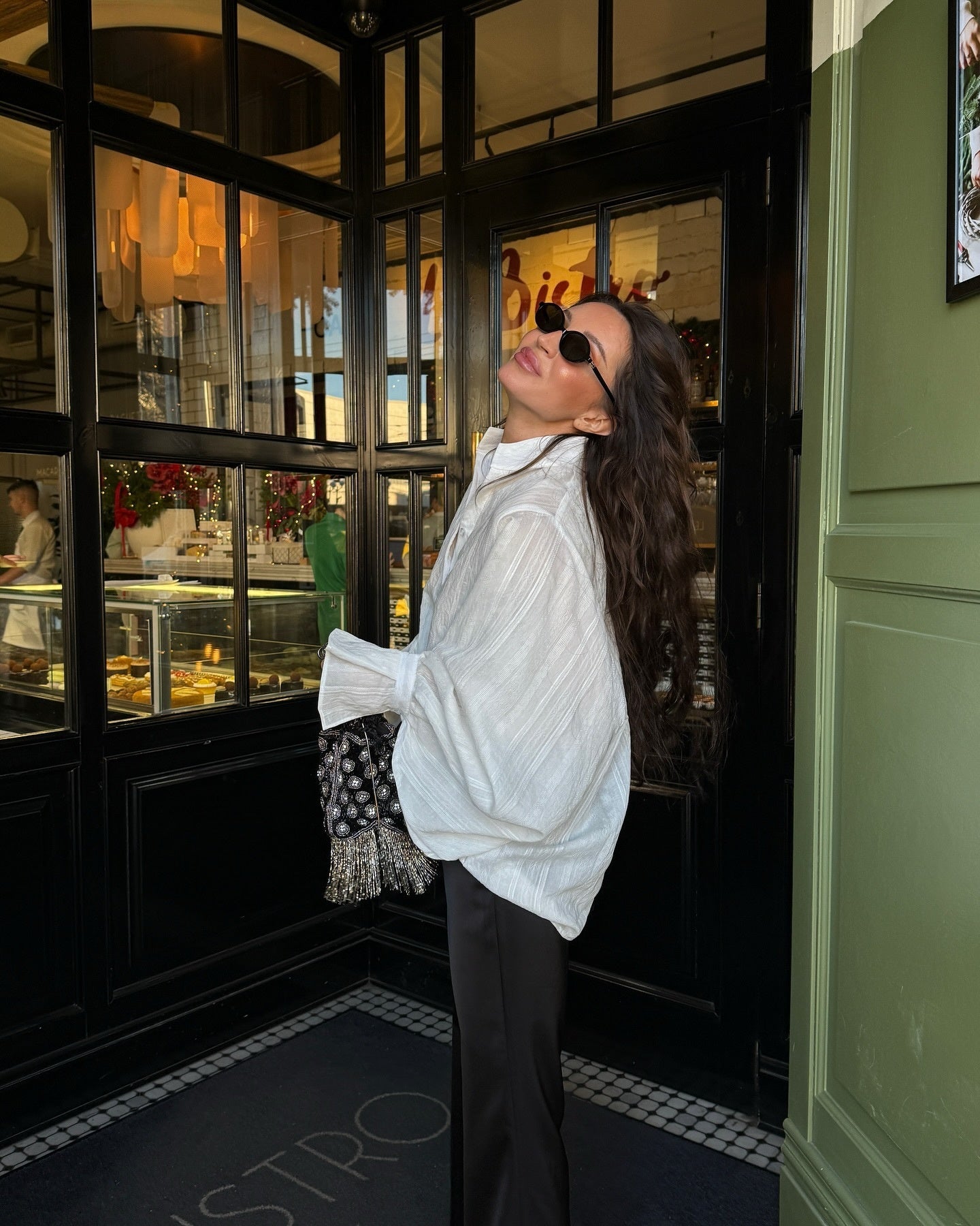AMÉLIA — Chemise Chic à Manches Bouffantes