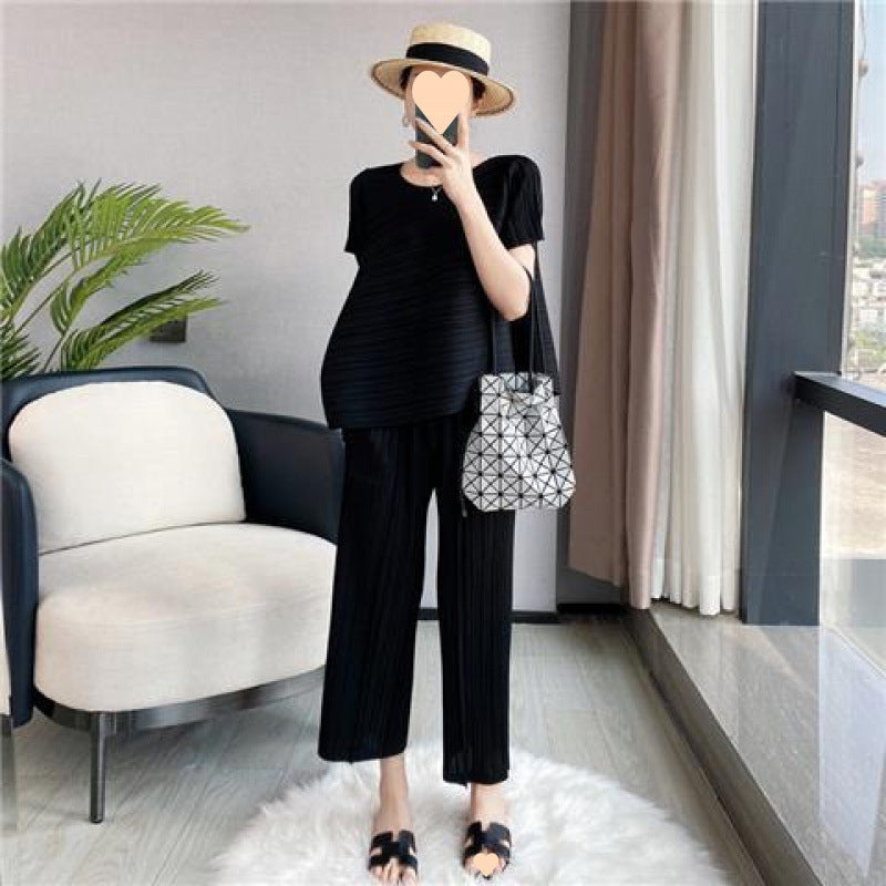 Set Élégant Femme – Haut & Pantalon Fluide