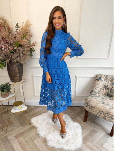 Robe Droite Chic – Tissu Triacétate Femme