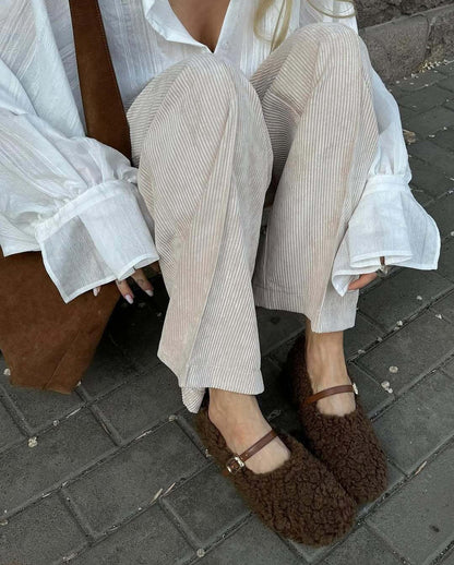 AMÉLIA — Chemise Chic à Manches Bouffantes