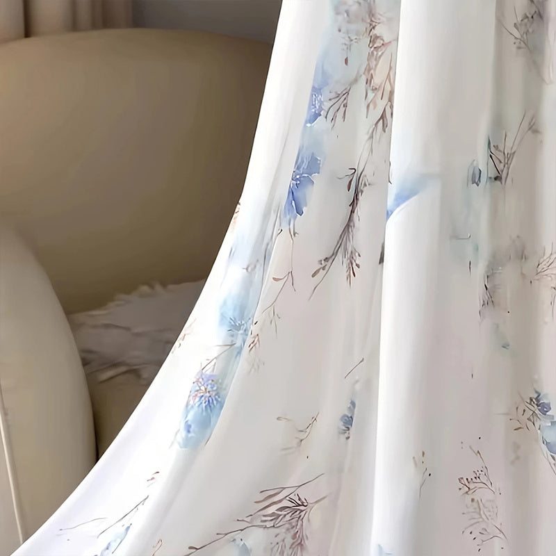 AZURÉA — Robe Longue Fleurie Élégante