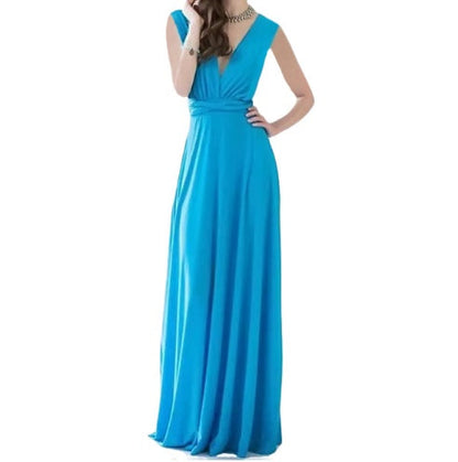 SÉRÉNIA — Robe Longue Dos Nu Élégante