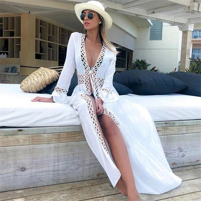 Chemise Chiffon Printemps, Kimono de Plage