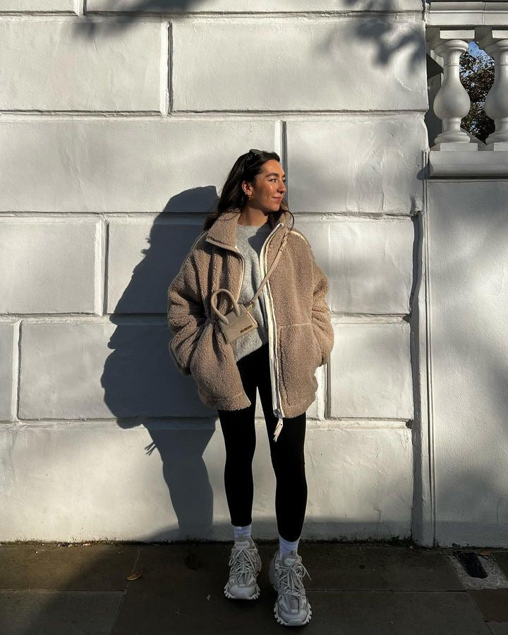 Veste Chic Bicolore – Élégance Moderne
