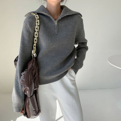 Pull zippé Niche coupe décontractée