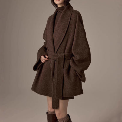 Éloria – Manteau Laine Élégance Urbaine