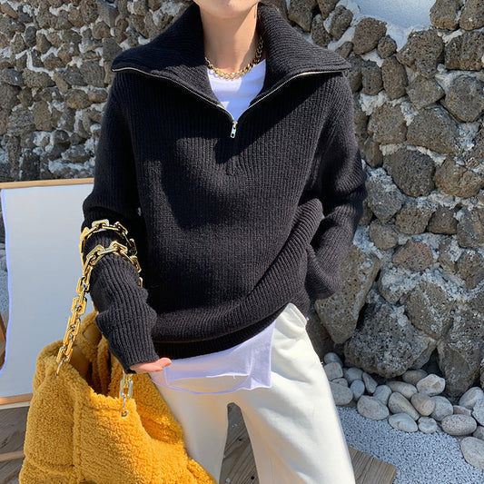 Pull zippé Niche coupe décontractée