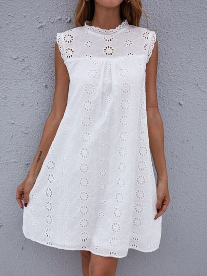 Robe Mi-Longue Dentelle Bohème – Coupe Légère
