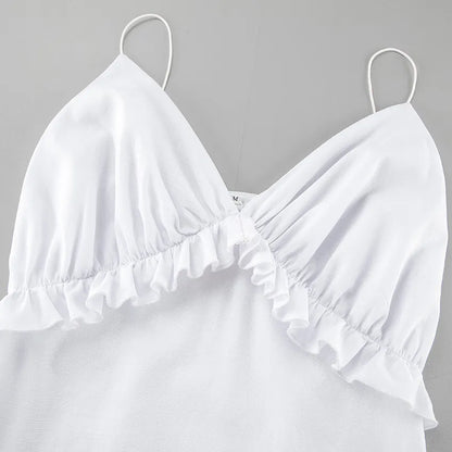 MÉLISSA — Robe Longue en Coton et Lin