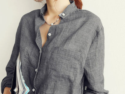 Chemise Légère Femme – Coton & Lin