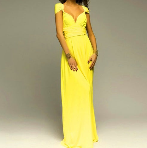 SÉRÉNIA — Robe Longue Dos Nu Élégante