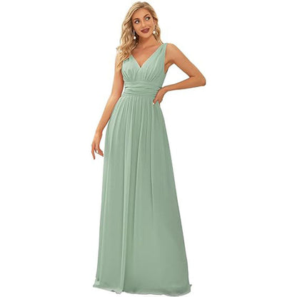Robe Maxi Femme – Élégante & Décolleté Profond
