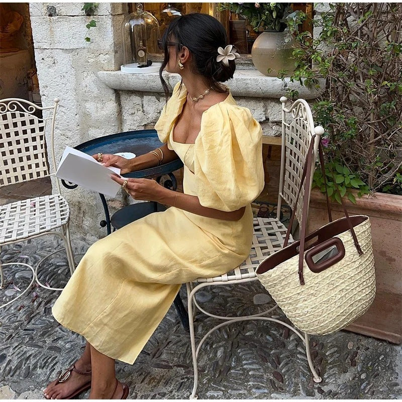 YSALINE — Robe Midi Élégante