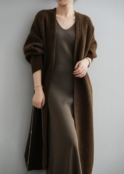 Gilet cardigan décontracté à manches longues p