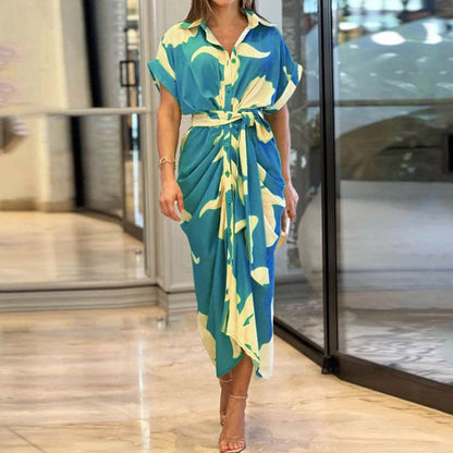 Robe A-Ligne Femme – Style Élégant & Floral
