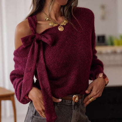 Serelia – Pull Uni Élégant Style Européen