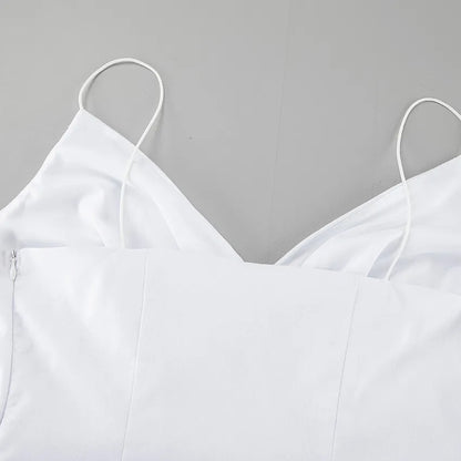 MÉLISSA — Robe Longue en Coton et Lin