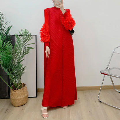 Robe Plissée Femme – Confort et Élégance