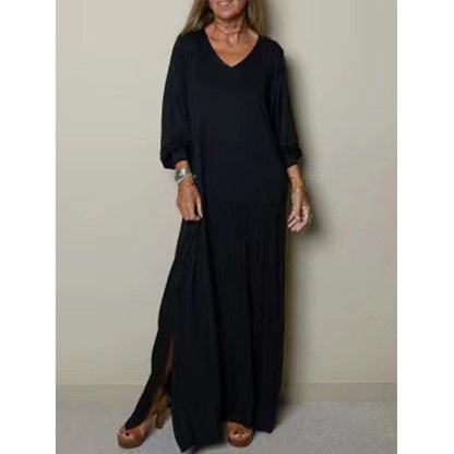 Robe Casual à Manches Longues pour Femme