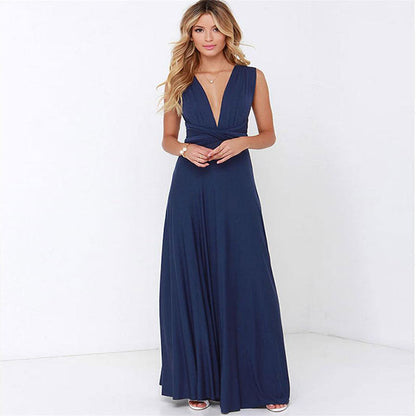 SÉRÉNIA — Robe Longue Dos Nu Élégante
