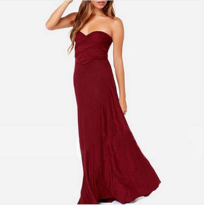 SÉRÉNIA — Robe Longue Dos Nu Élégante