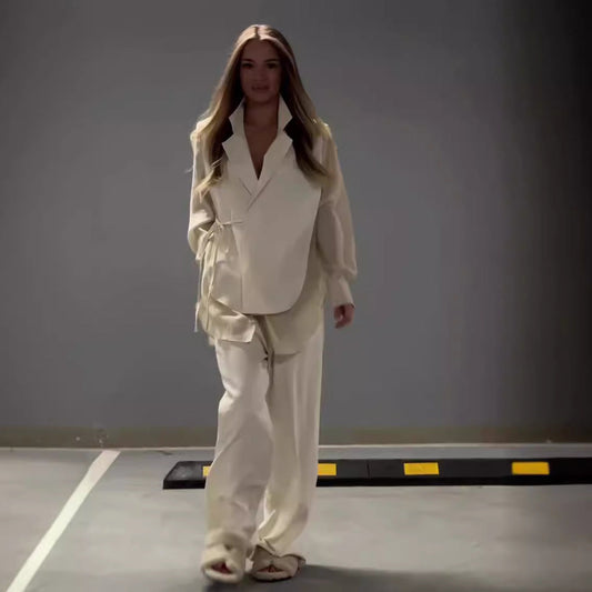 Tenue Chic Femme – Col V & Confort ✅