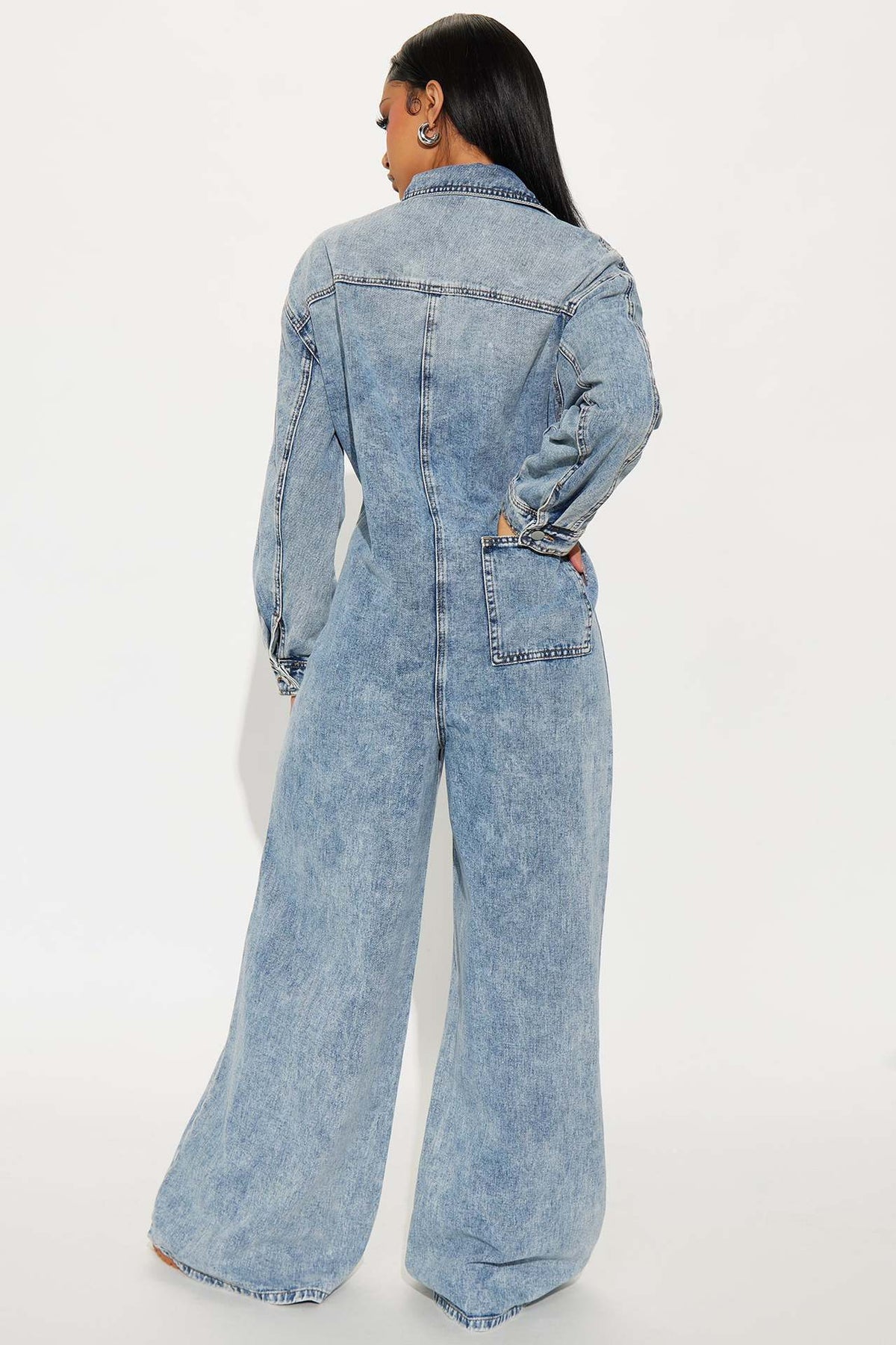 ADELE — Combinaison en Jean Oversize