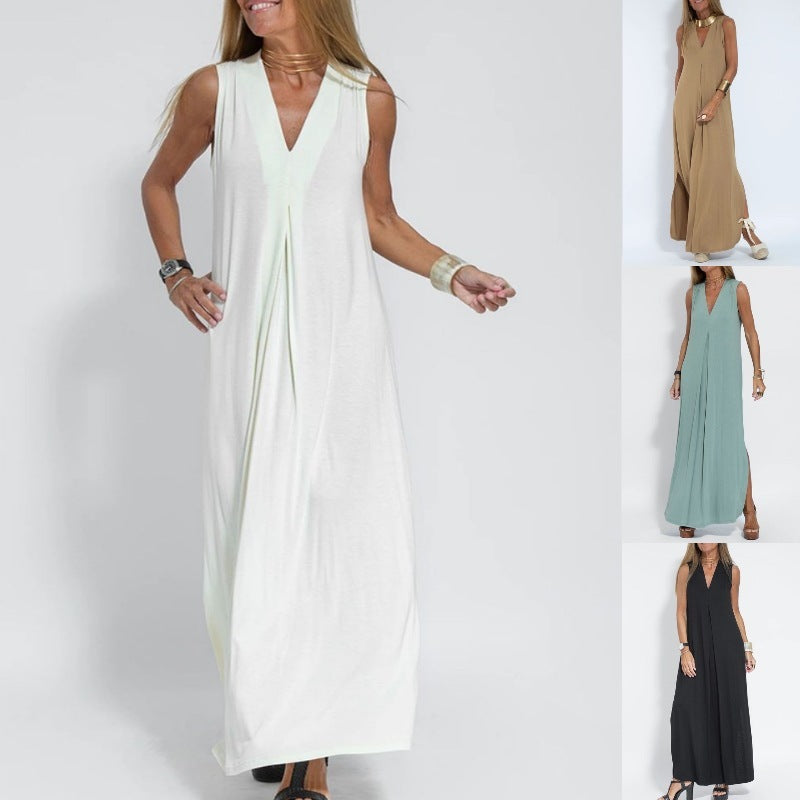 Ensemble robe légère & cardigan – Tendance minimaliste