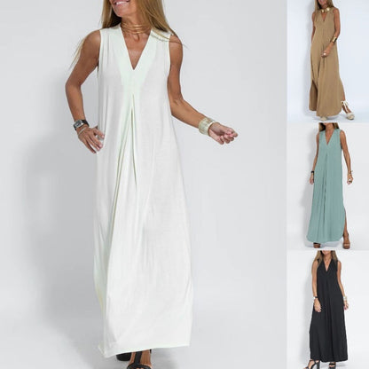 Ensemble robe légère & cardigan – Tendance minimaliste
