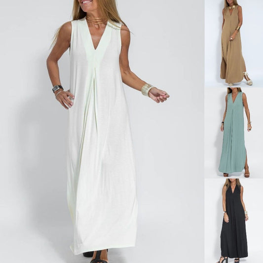 Ensemble robe légère & cardigan – Tendance minimaliste