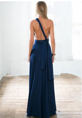 SÉRÉNIA — Robe Longue Dos Nu Élégante