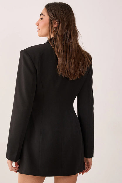 SOPHIE — Robe Blazer Ajustée à Boucle