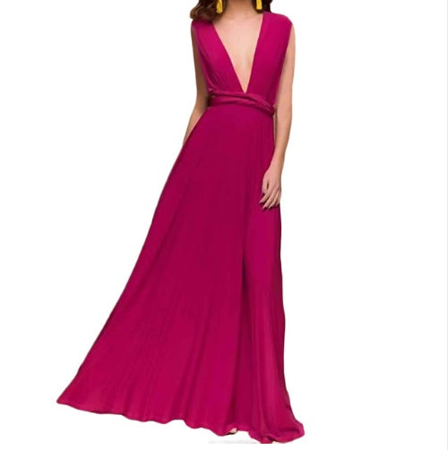SÉRÉNIA — Robe Longue Dos Nu Élégante