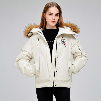 Veste court d'hiver rembourré en coton.