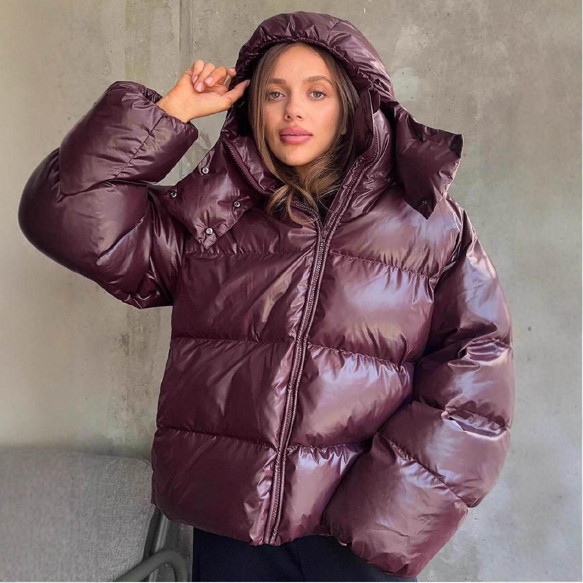Veste brillante — Style & chaleur