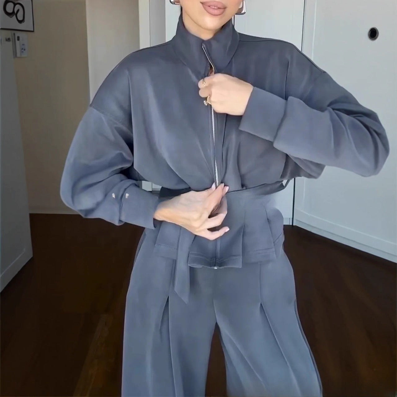 VELSARA — Ensemble Élégant Taille Haute