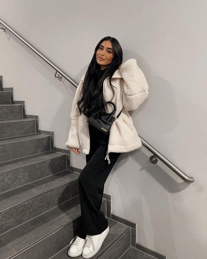 Veste Chic Bicolore – Élégance Moderne