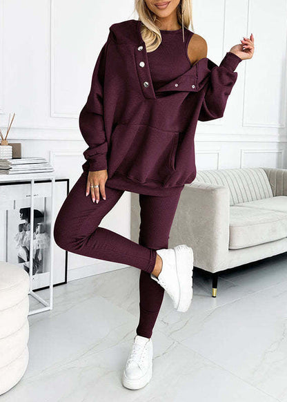 Avelina – Ensemble Athlé Chic 3 Pièces
