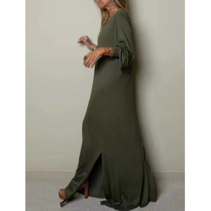 Robe Casual à Manches Longues pour Femme
