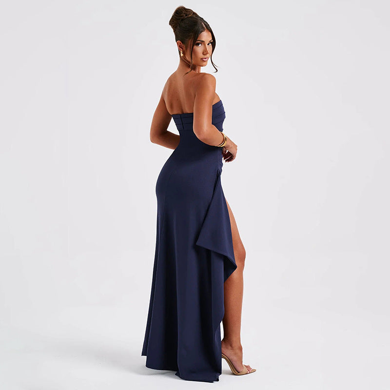 SCARLÉA — Robe Longue Fendue Élégante