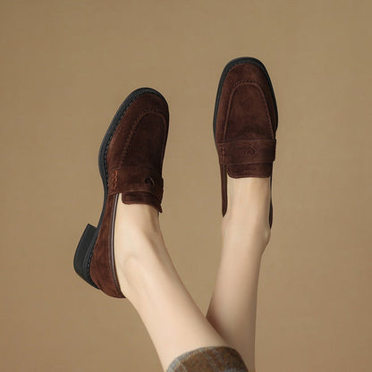 Bottines  en Suédine – Talon Moyen & Élégance Intemporelle