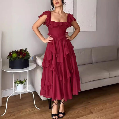 Robe Chic Femme – Plissée et Élégante