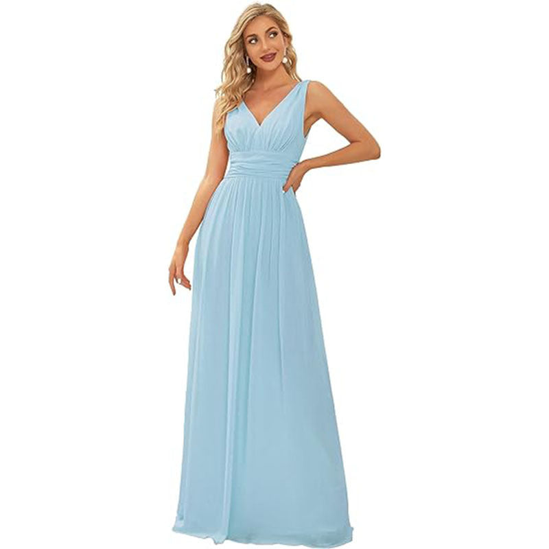 Robe Maxi Femme – Élégante & Décolleté Profond